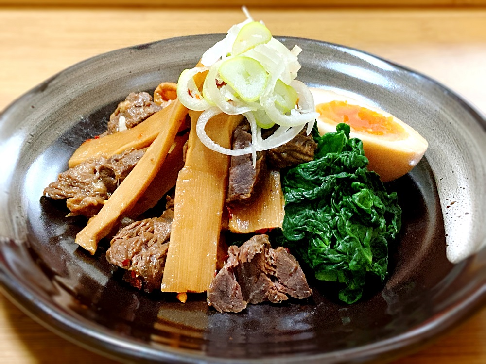 【調理例】牛すじメンマ