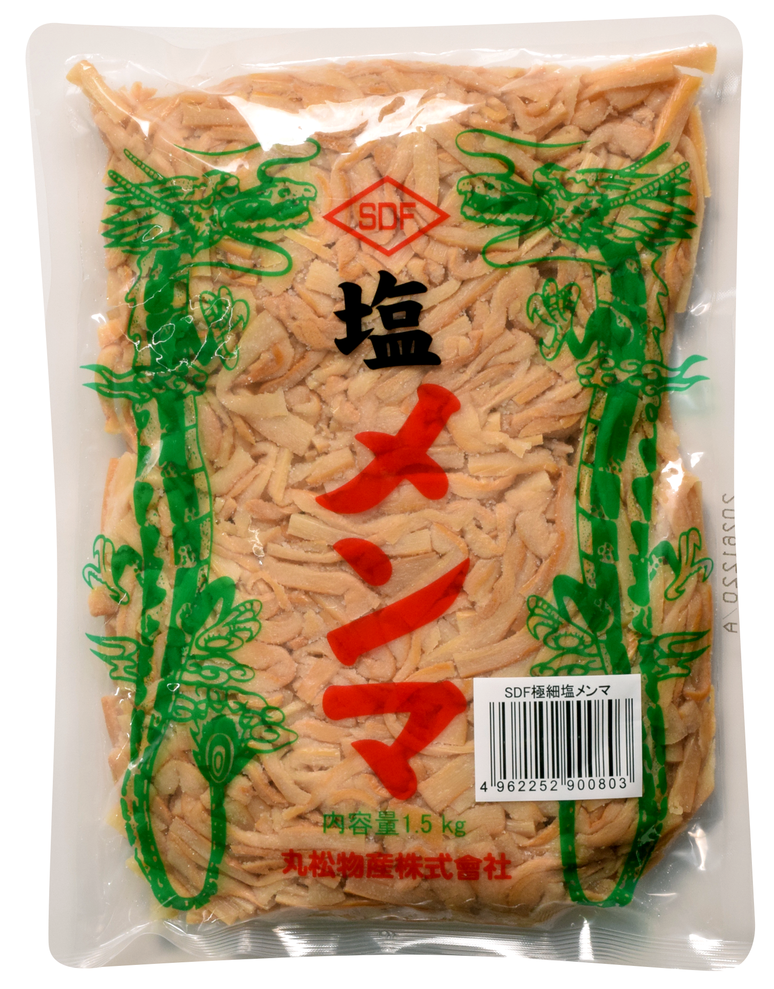 SDF極細塩メンマ 1.5kg×10袋