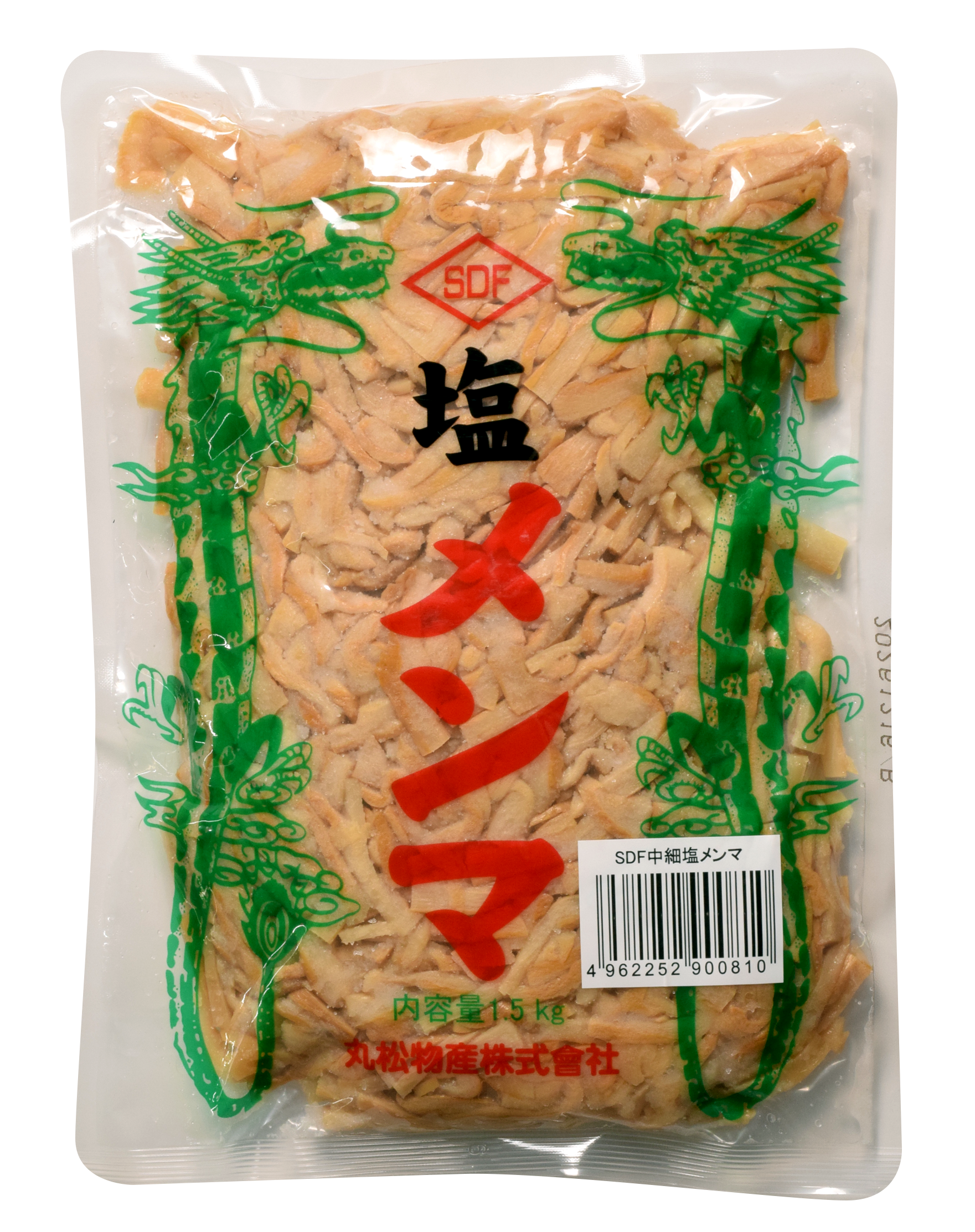 SDF中細塩メンマ 1.5kg×10袋