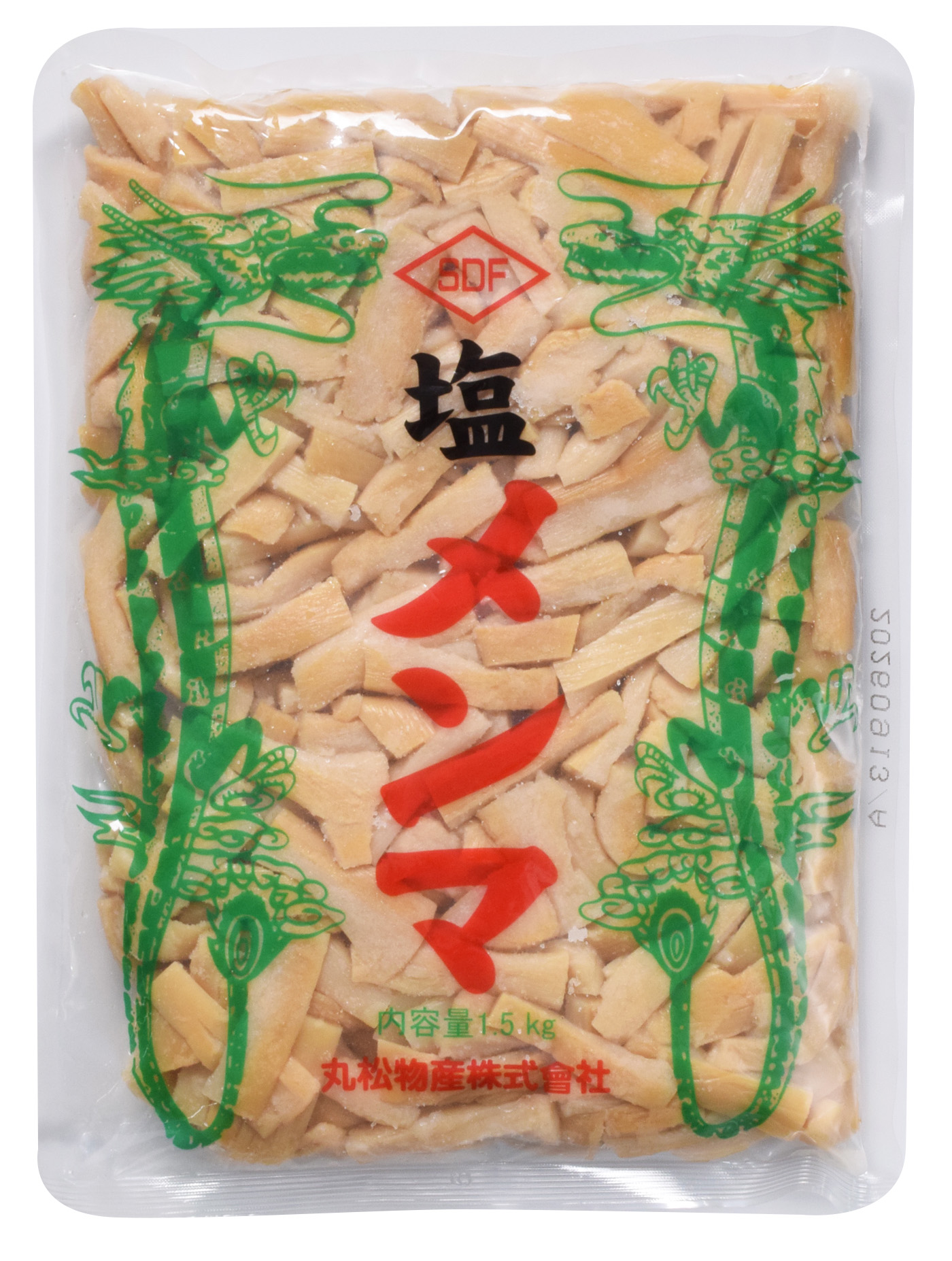SDF極太塩メンマ 1.5kg×10袋