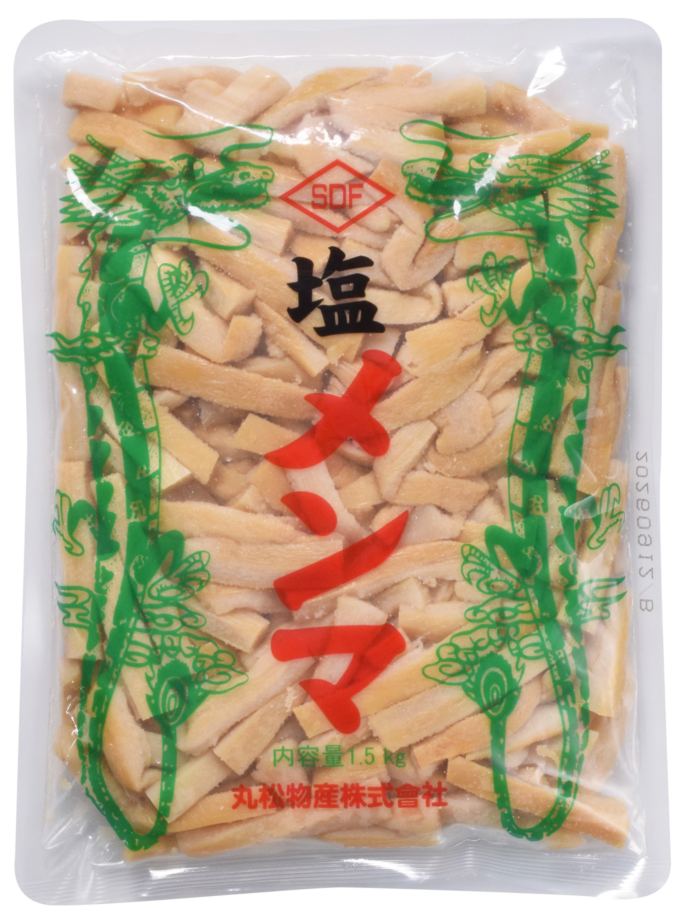 SDF極太塩メンマロング 1.5kg×10袋