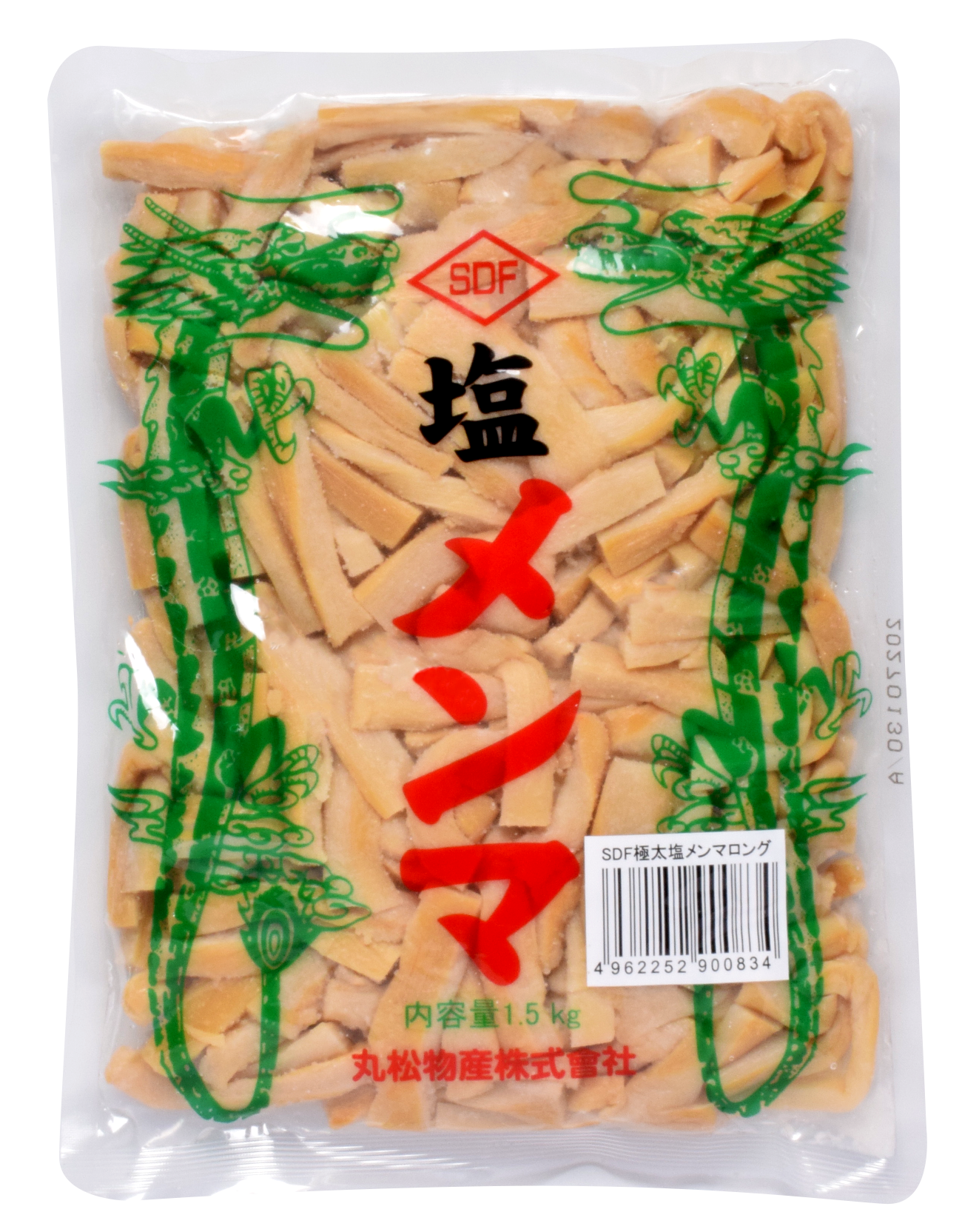SDF極太塩メンマロング 1.5kg×10袋