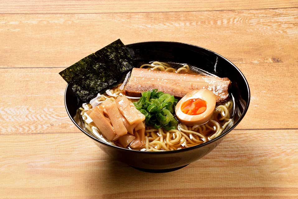 【調理例】醬油ラーメン
