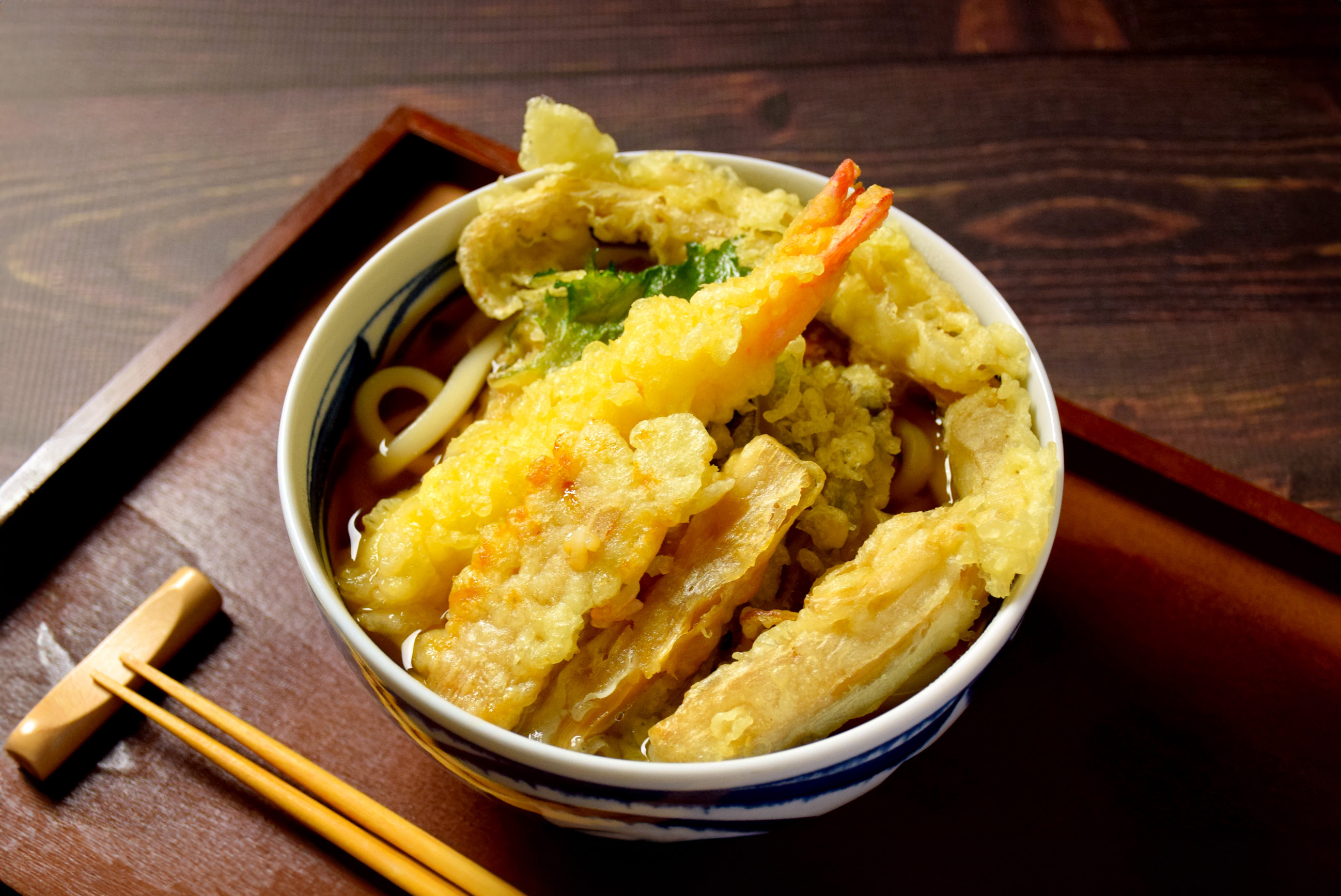 【調理例】天ぷらうどん