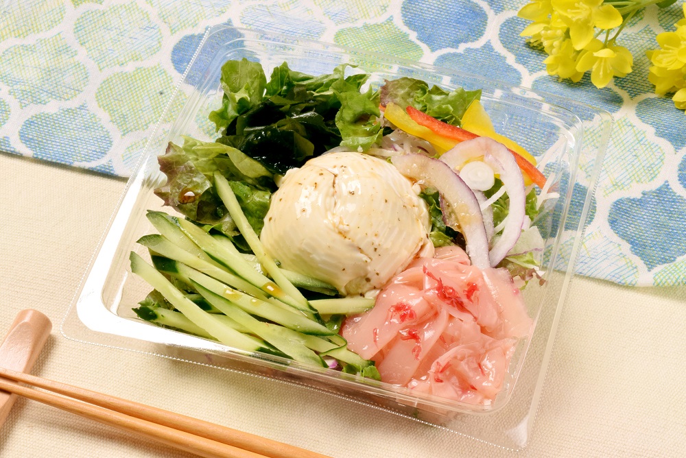 【調理例】豆腐サラダトッピング